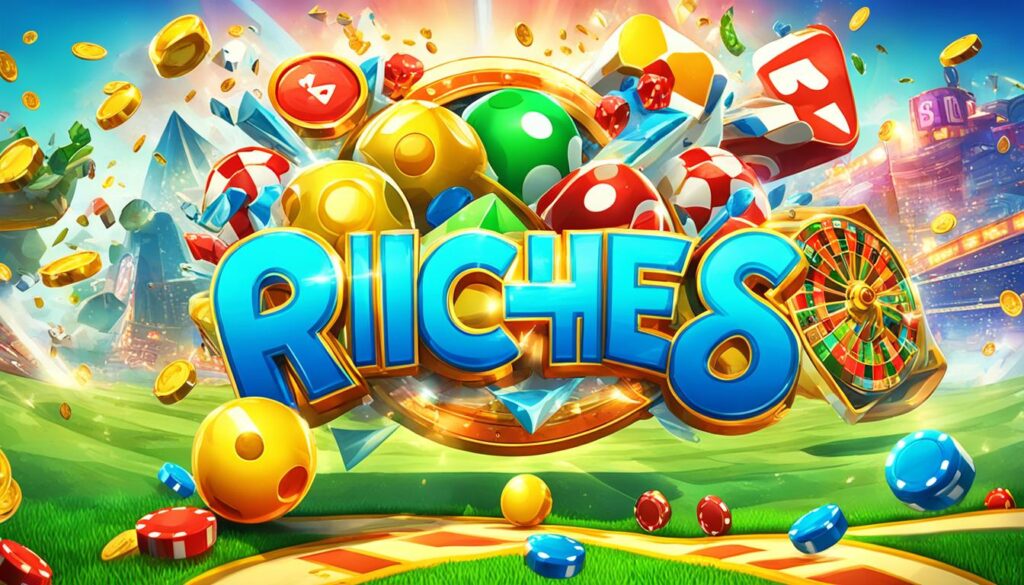 ความหลากหลายของเกม riches888 pg